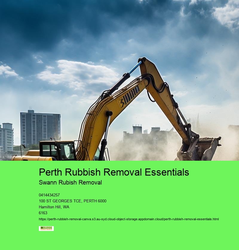 Perth Rubbish Removal Essentials