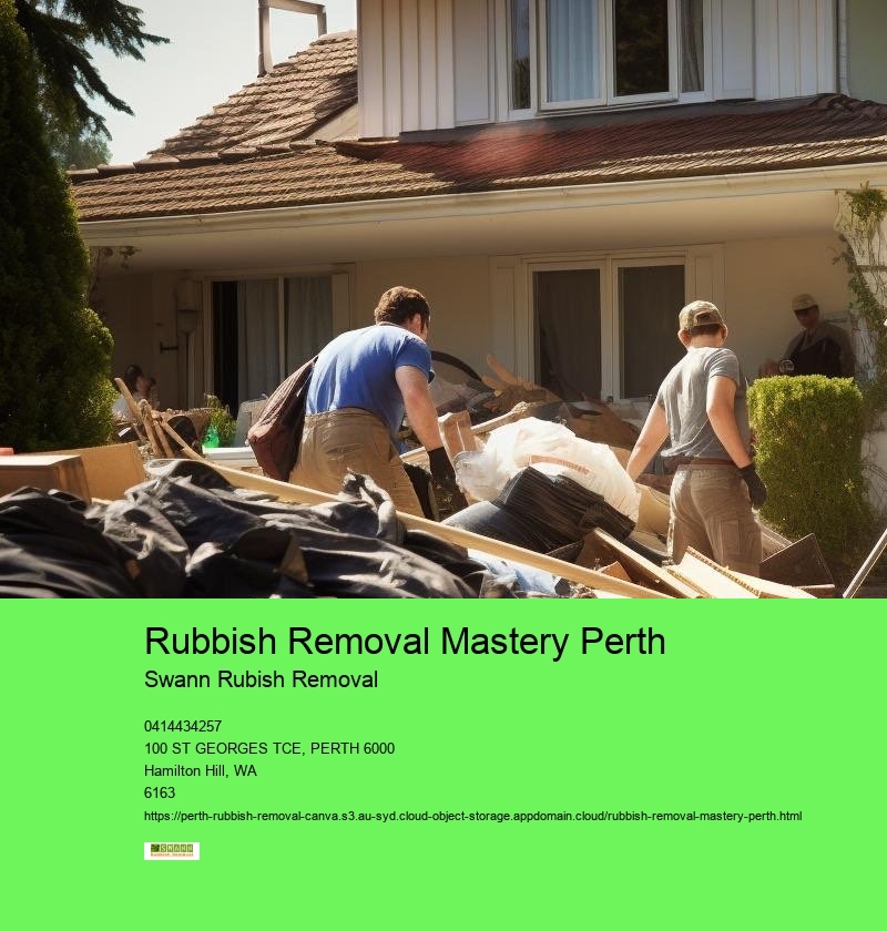 Rubbish Removal Mastery Perth